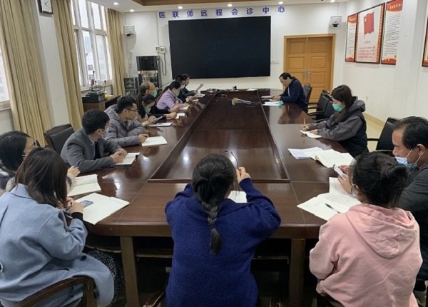 市妇保院行政党支部开展公立医院党建专题学习(图1)