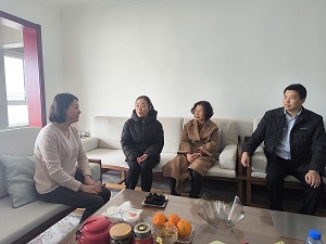 新春慰问送关怀，日照市妇幼保健院开展春节前走访慰问活动(图4)