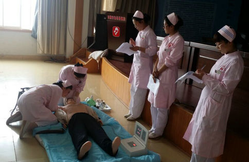 市妇保院开展“心肺复苏术”培训和考核活动(图2)