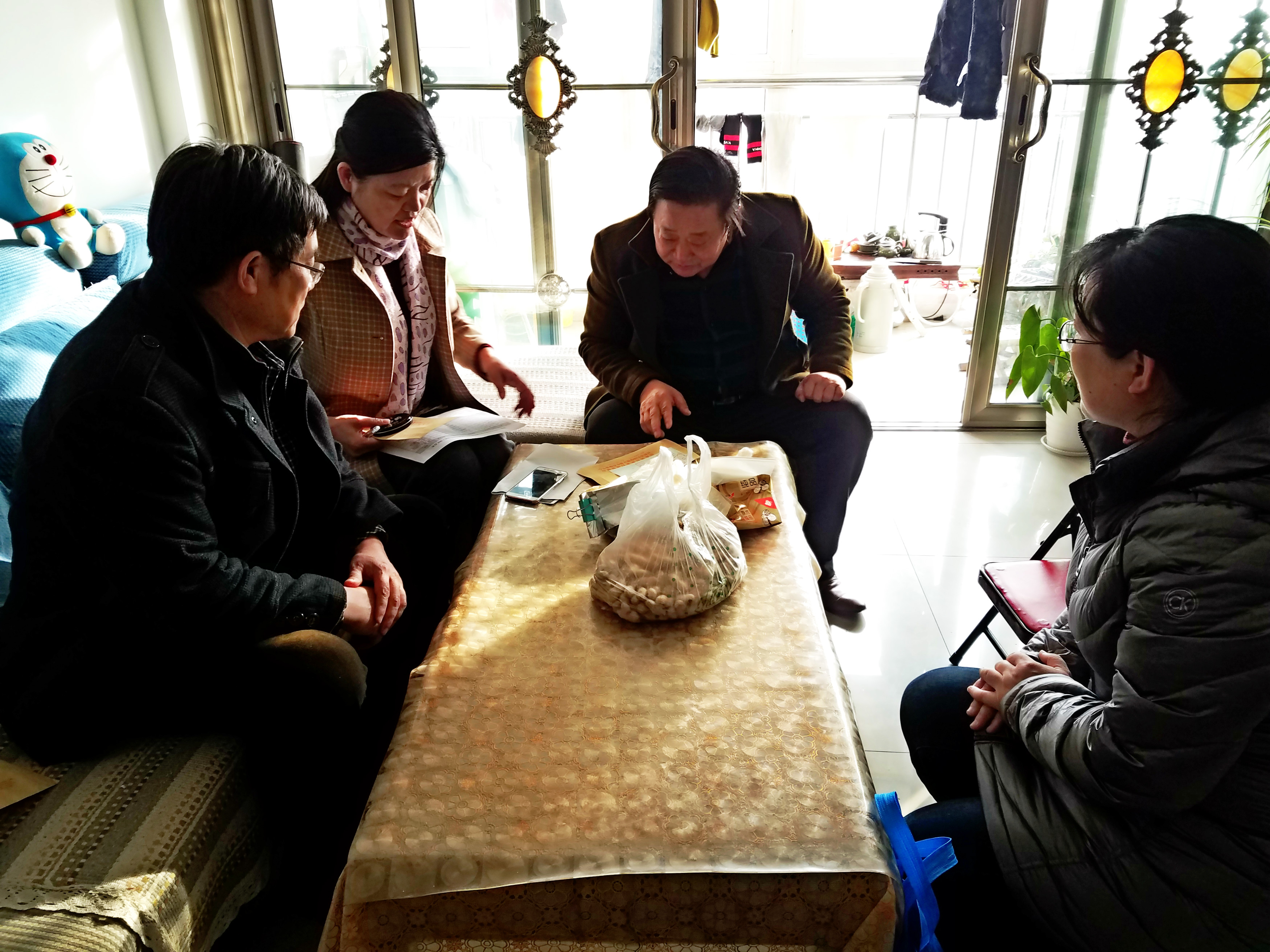 两癌筛查保健康 严寒冬日送温暖 ——日照市妇幼保健院“爱心”救助到家(图1)