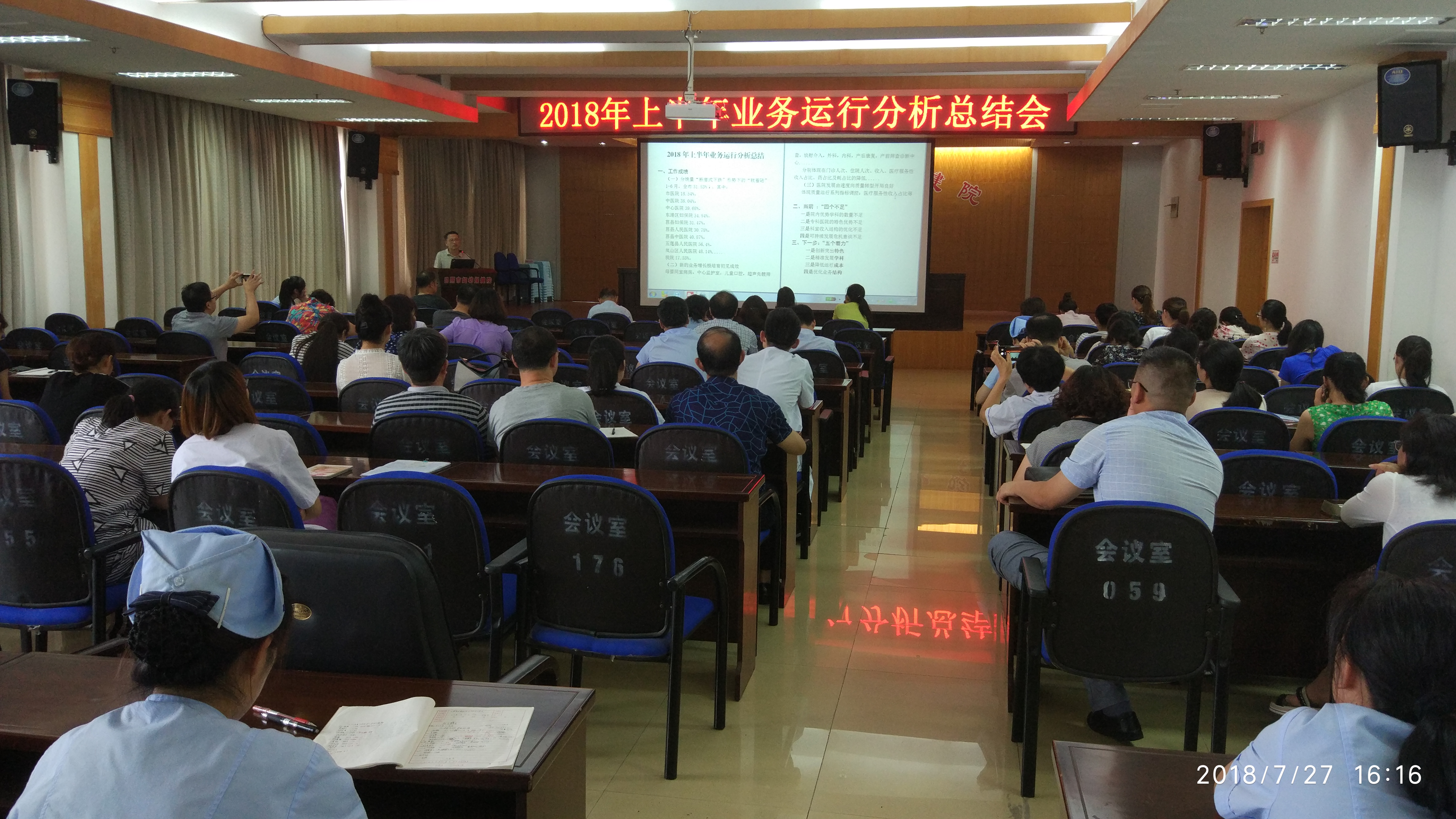 市妇保院召开上半年业务分析总结会(图1)