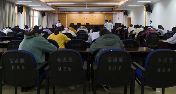 日照市妇幼保健院组织全体职工进行新冠肺炎疫情防控知识培训及考核(图1)