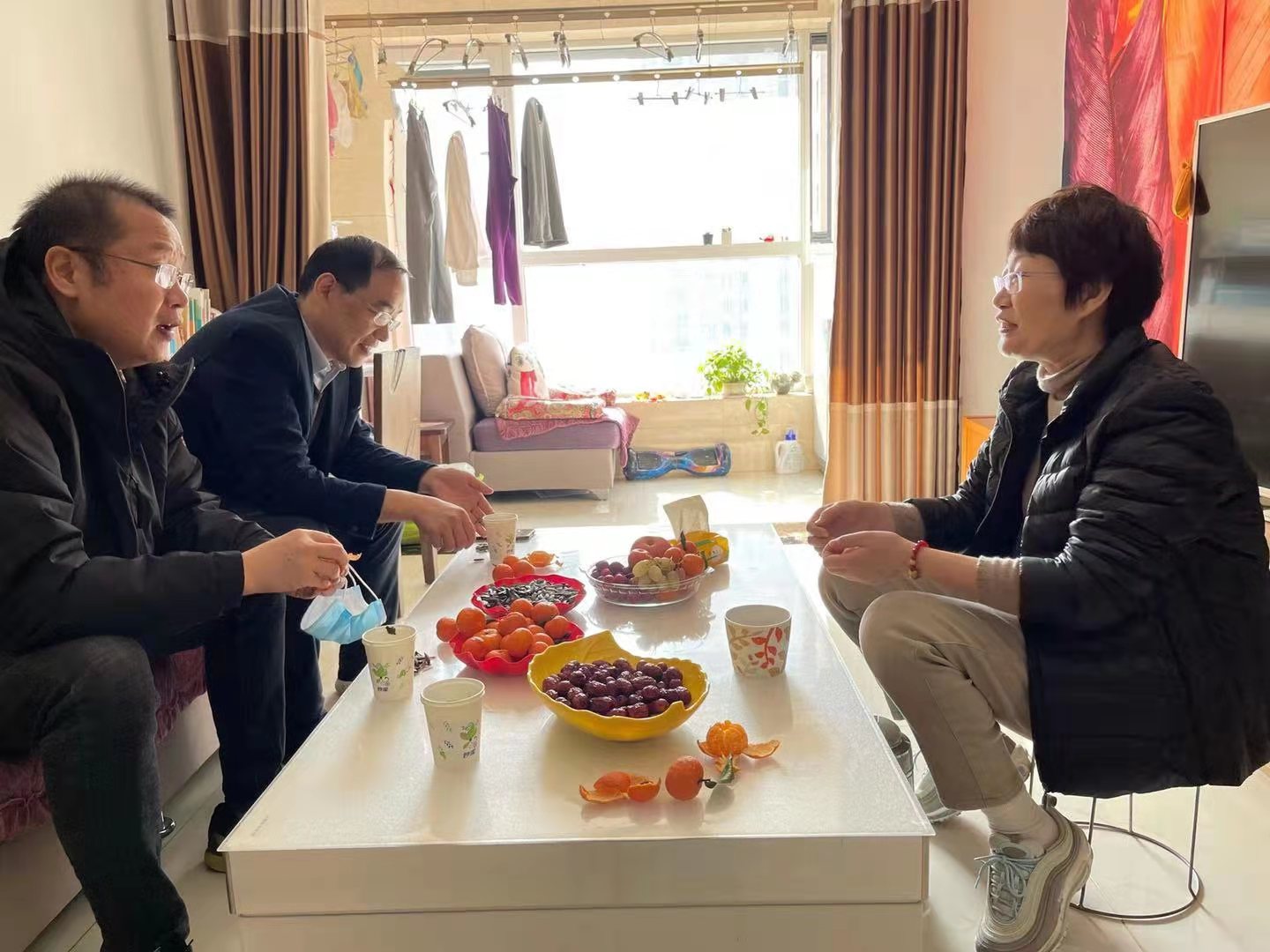 市妇保院走访慰问援疆医护人员(图2)